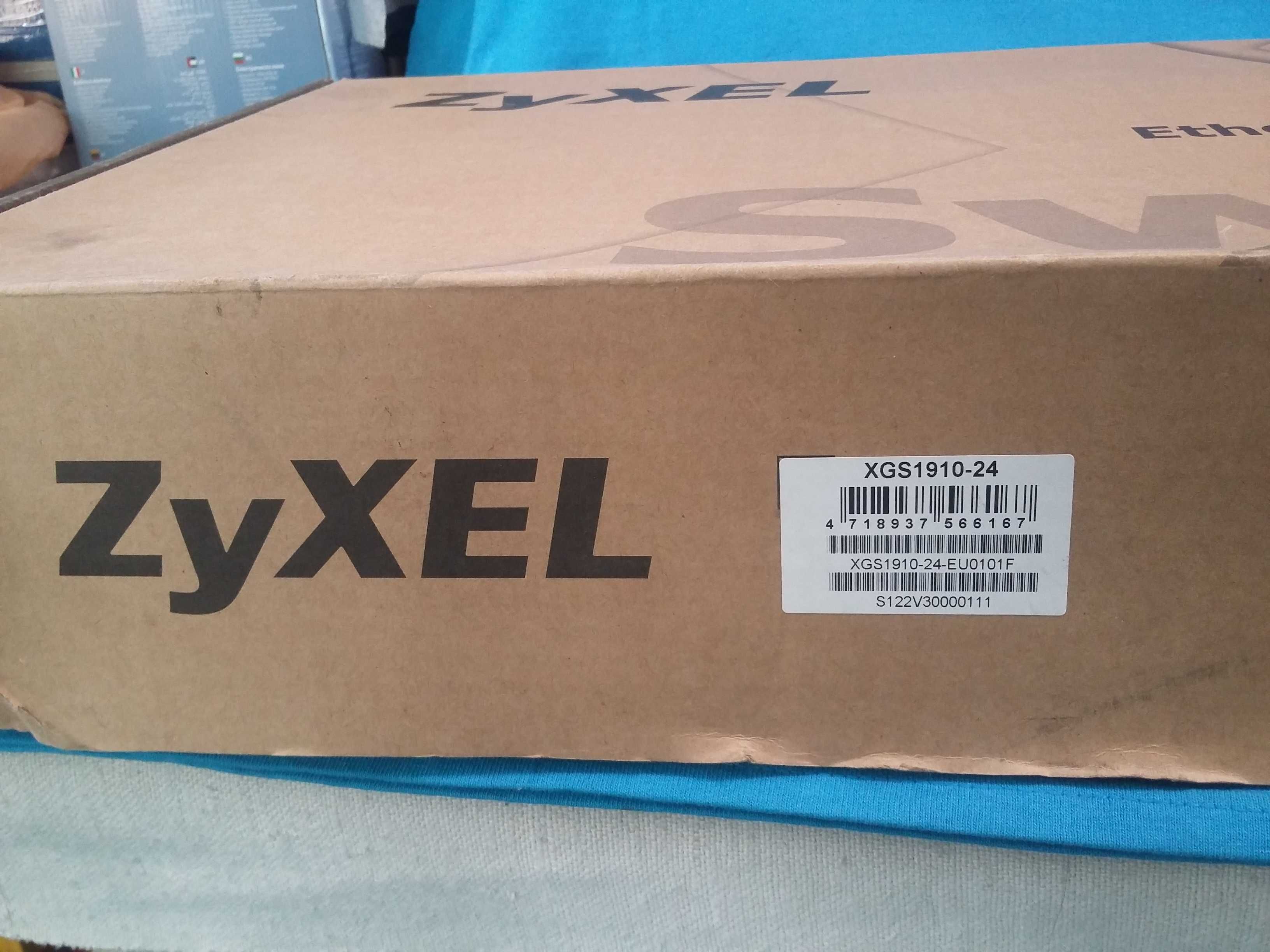 Сетевой коммутатор ZyXEL XGS1910-24 Свитч Switch Ethernet разветвитель