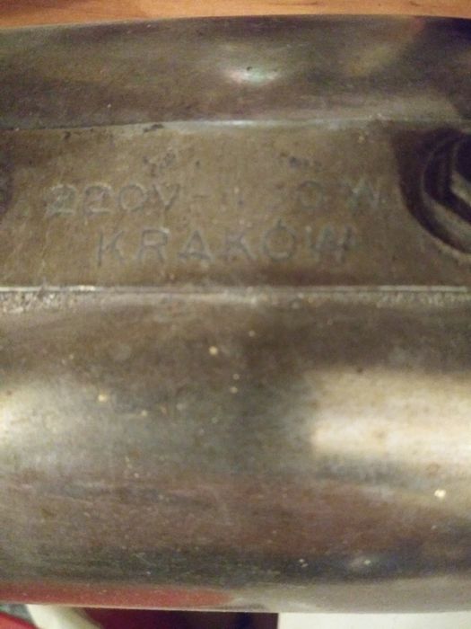 Żelazko PRL produkcja Kraków