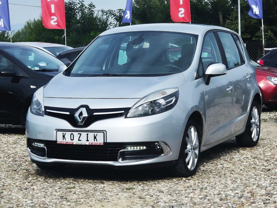 Renault Scenic 2012r. Lift ! 131 Tys.Km ! Nawigacja ! Aluminiowe Felgi ! LED !