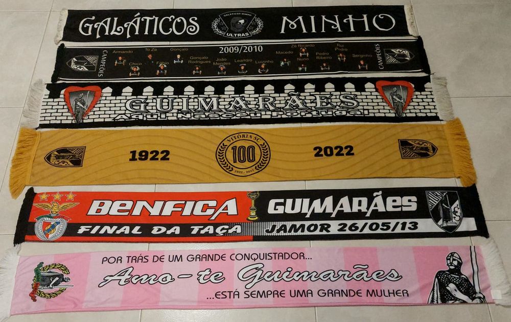6 cachecois do vitoria de Guimaraes
