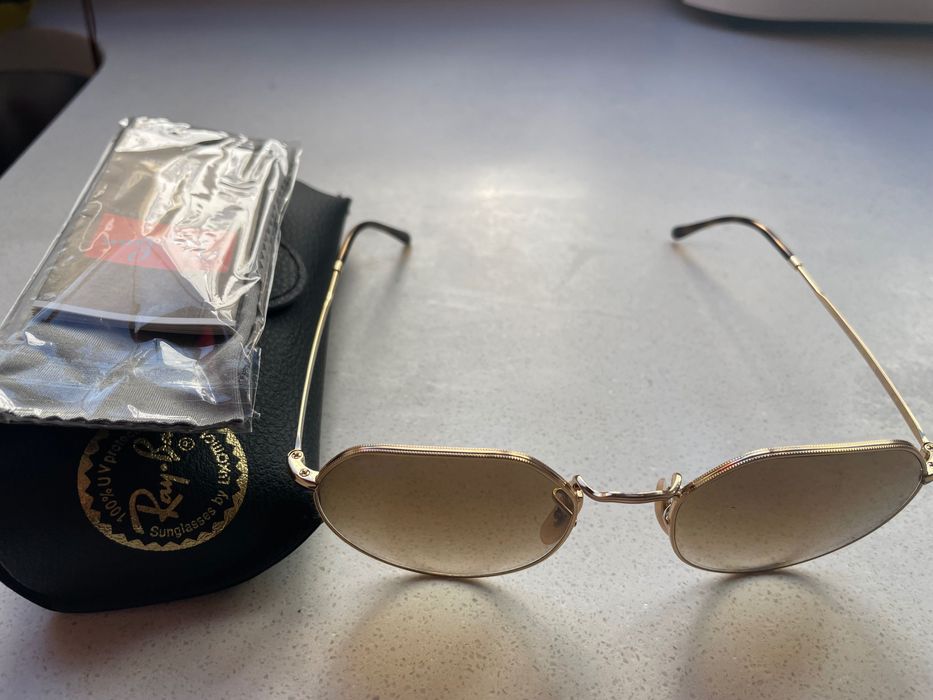 Óculos de Sol RayBan Dourados