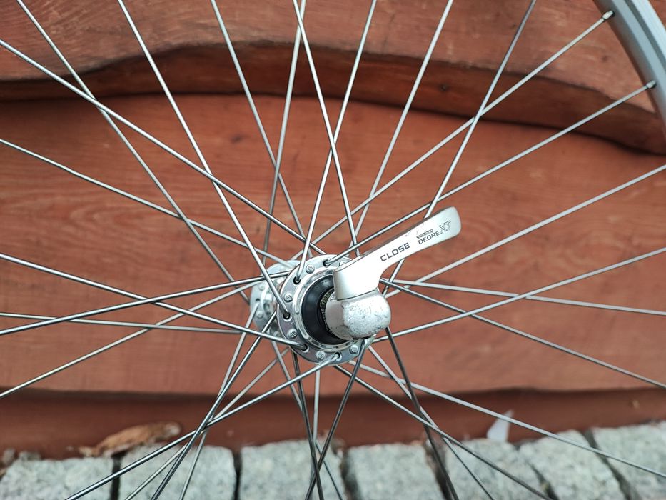 Przednie koło rowerowe Mavic X221 UB 26 cali Shimano Deore XT m737