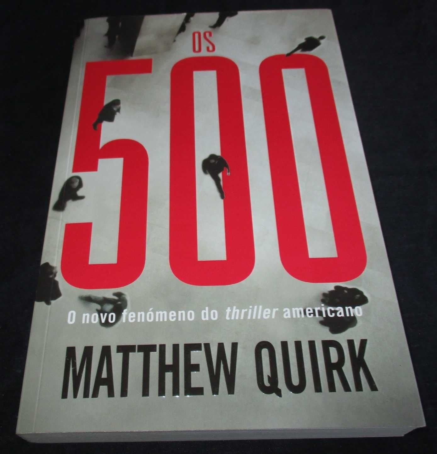 Livro Os 500 Matthew Quirk Porto Editora