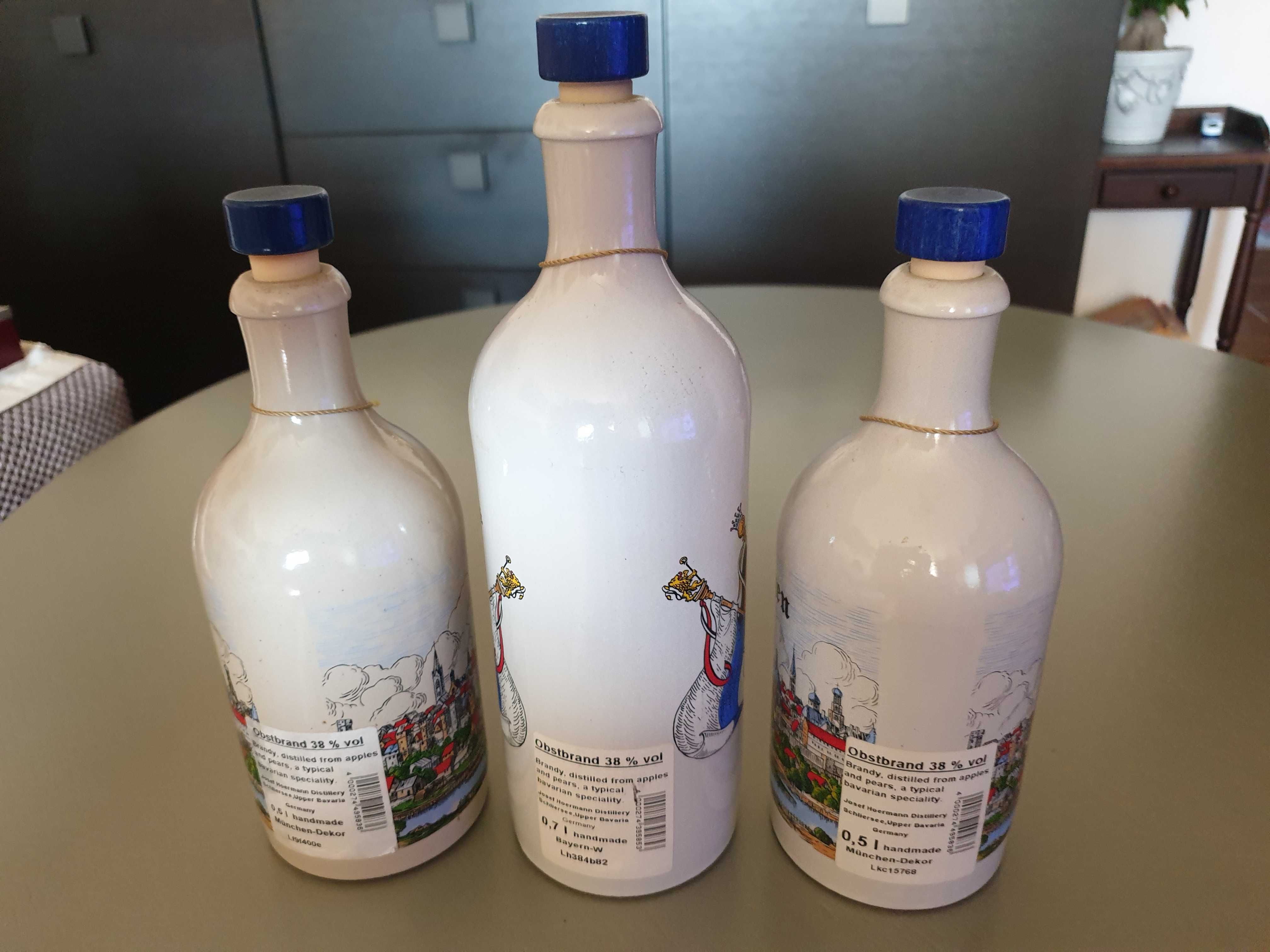 Бутылки расписанные в ручную и бутылки из под шнапса