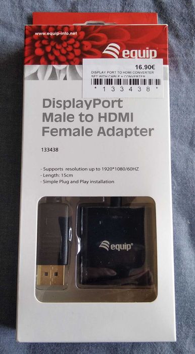 PC DisplayPort to HDMI Output Converter64284472498050121
