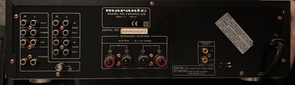 Amplificador MARANTZ PM-55SE