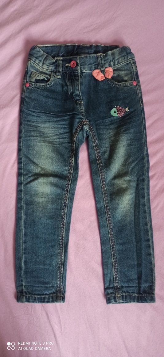 Spodnie jeansowe SMYK Cool Club 98 cm jak nowe