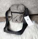 Saszetka męska Nike Jordan – nowa, z metką, szara, szerokość 15 cm, wy