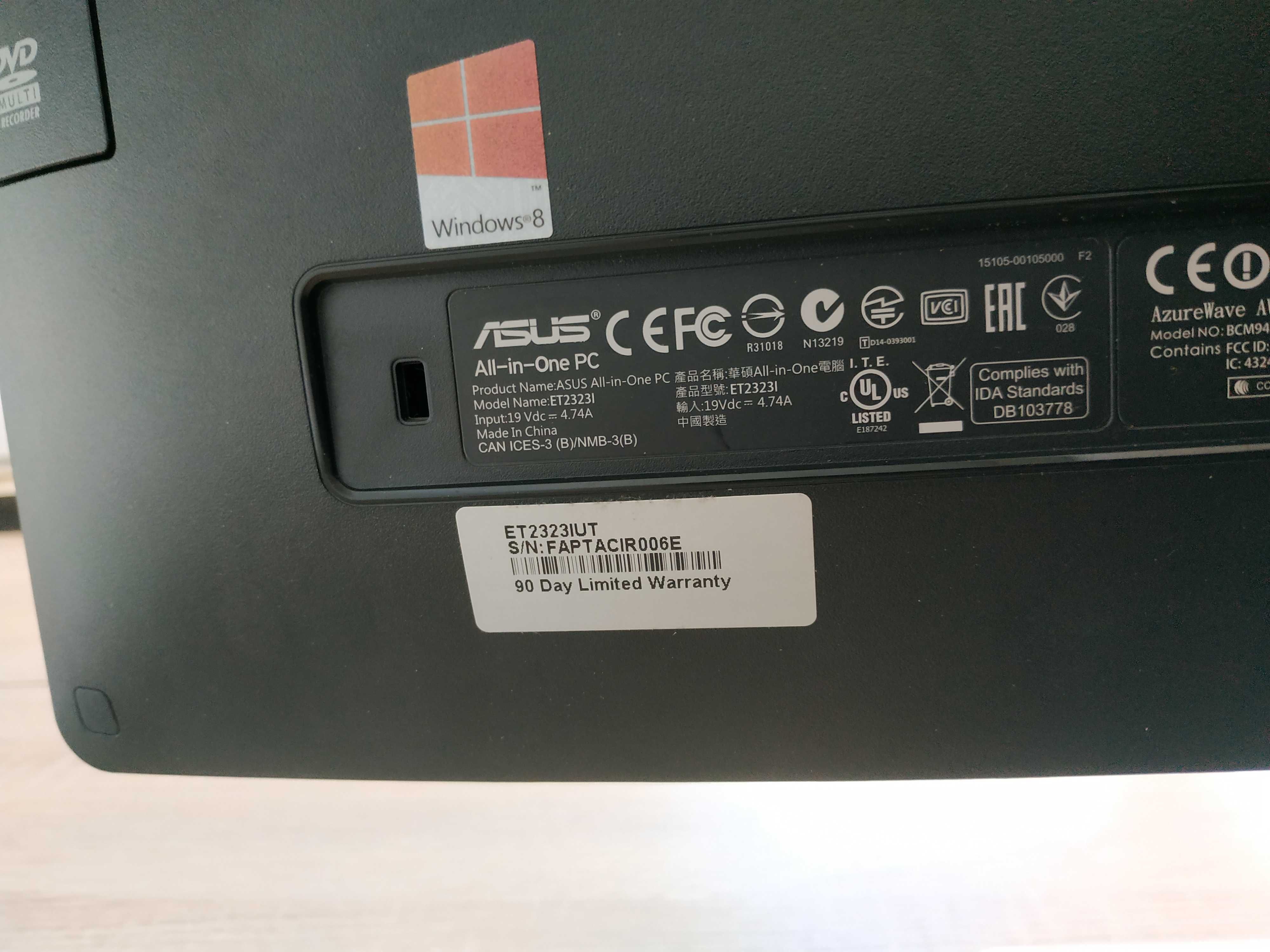 Моноблок Asus ET2323i