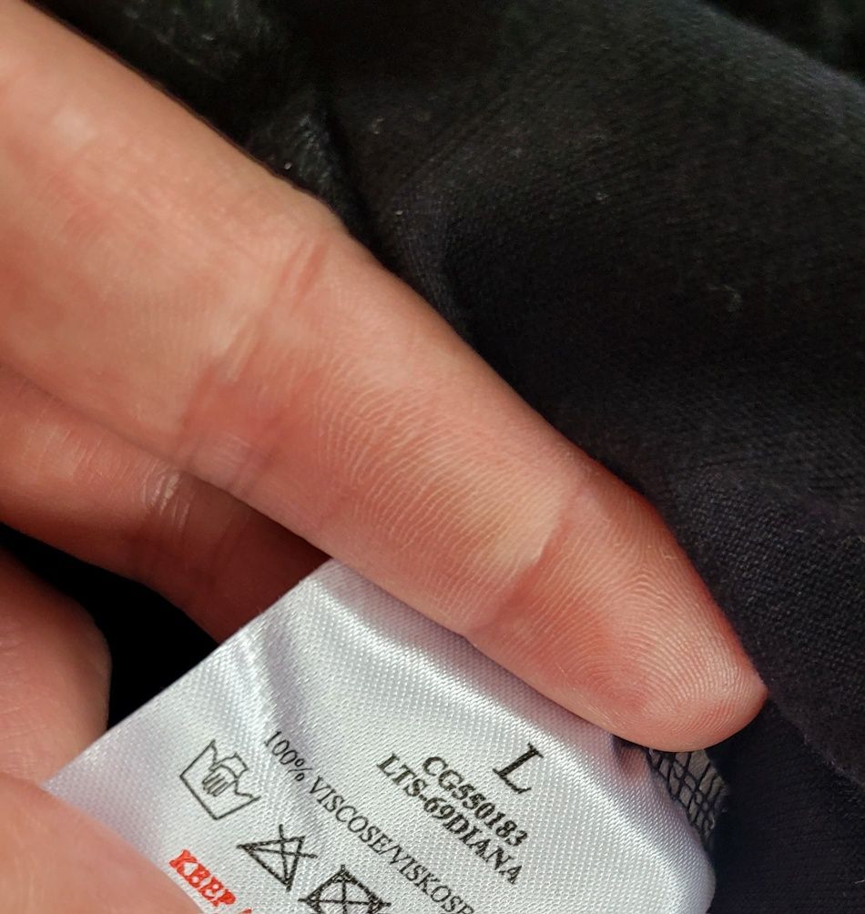 Nowa letnia bluzka damska z krótkim rękawem ze ściągaczem 100% wiskoza