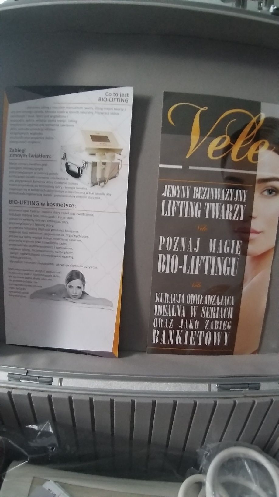 Urządzenie Modella Termolifting firmy Vele
