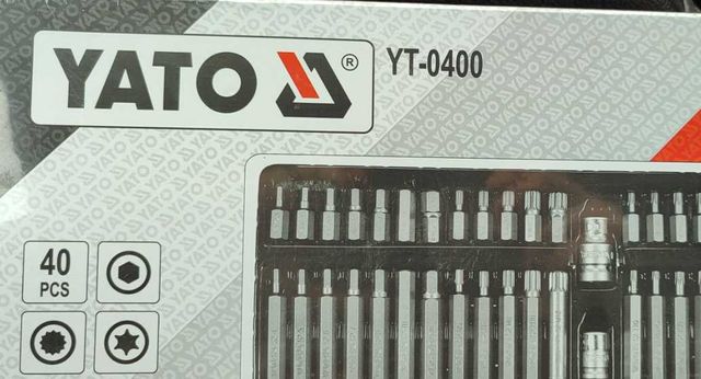 Высококачественный набор бит yato-0400  / 40 шт