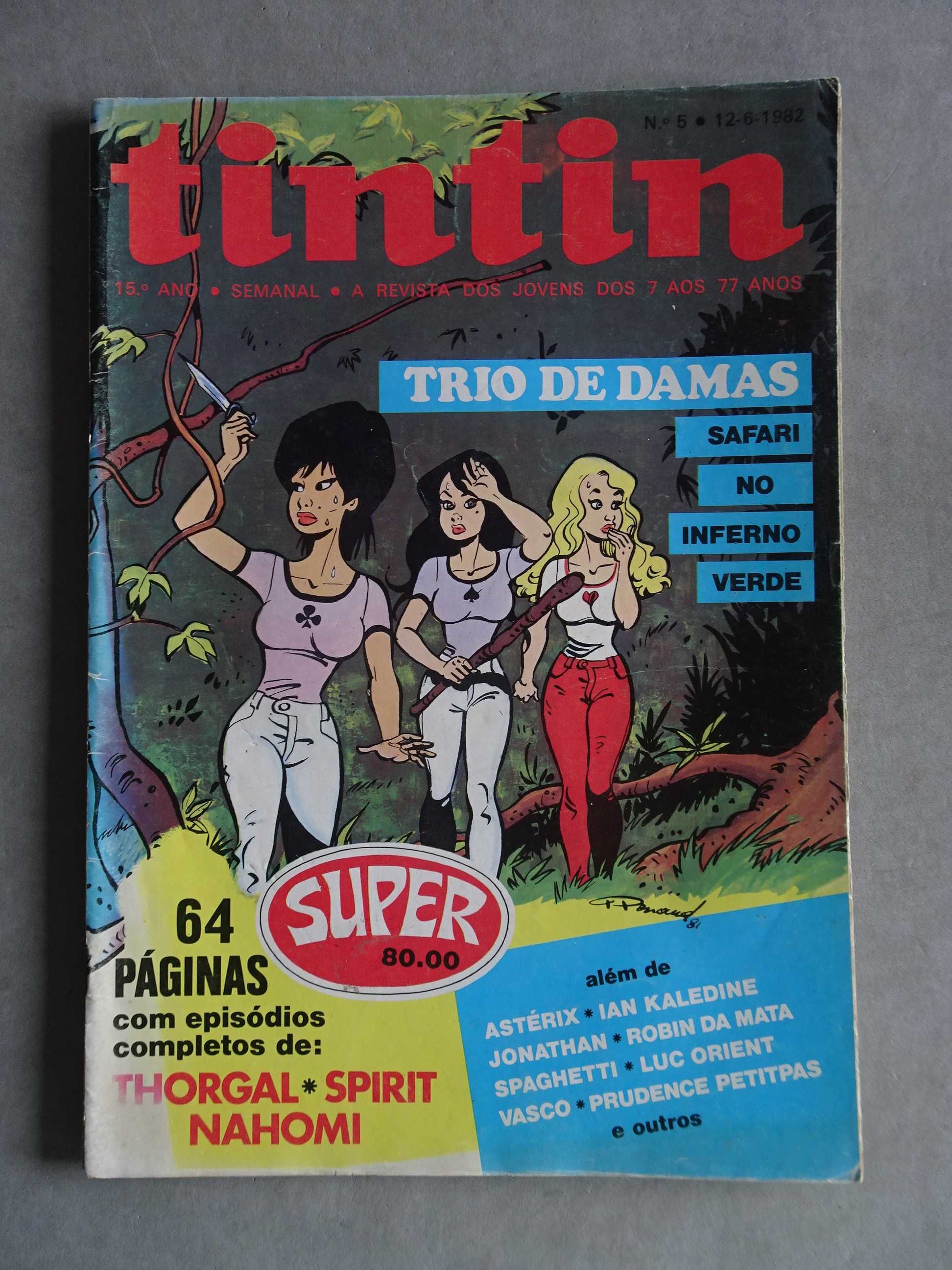 Revista semanal Tintin 15º ano nº 5