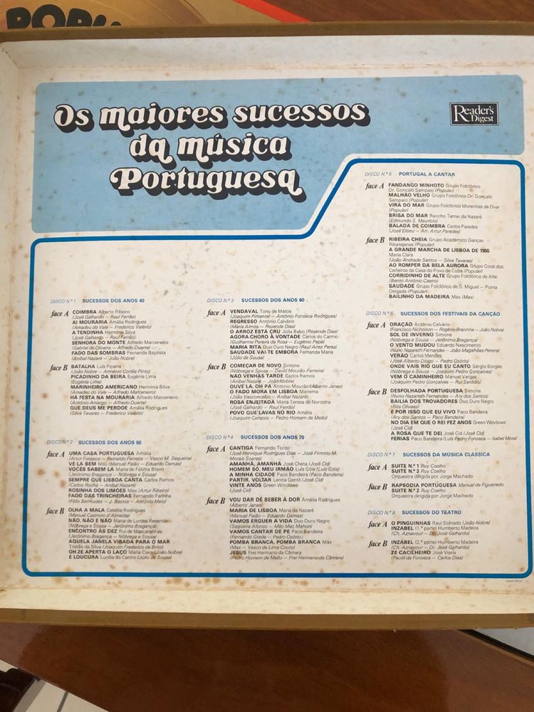 Colectânia de discos de vinil