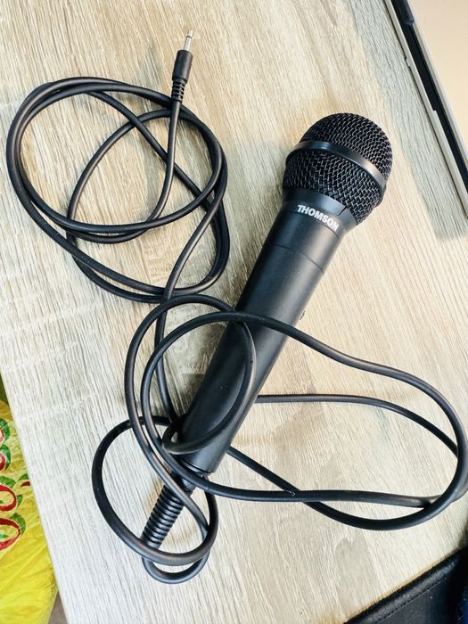 Ручной микрофон, подключение 3,5