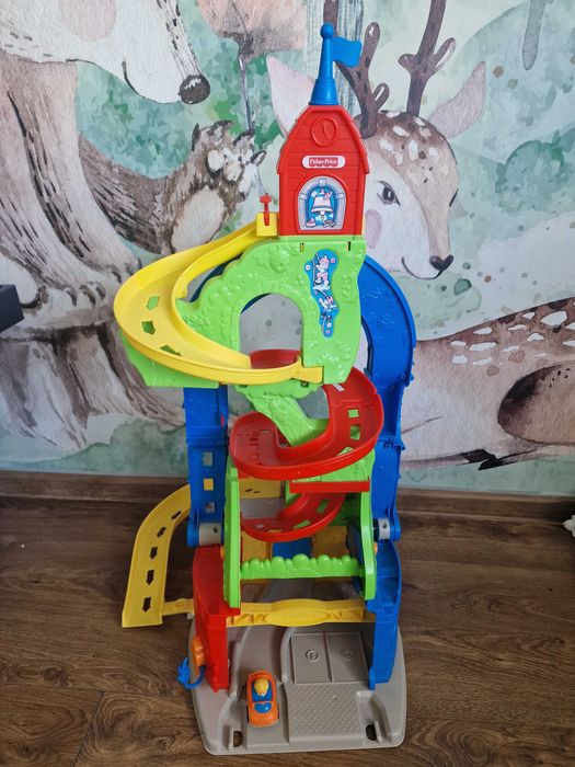 Zjeżdżalnia Fisher Price Little People 2w1