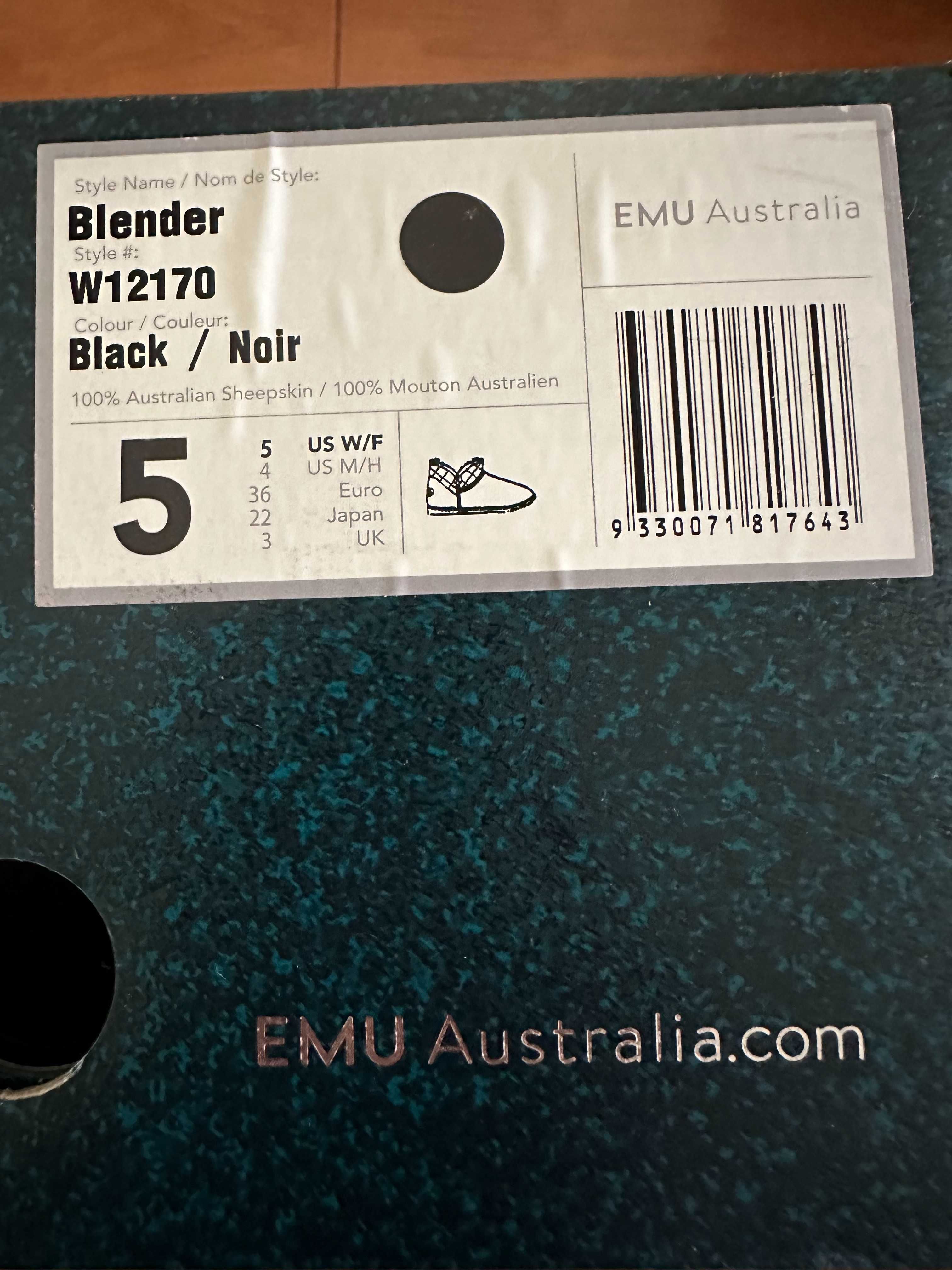 Угги EMU AUSTRALIA, размер 5 US, новые