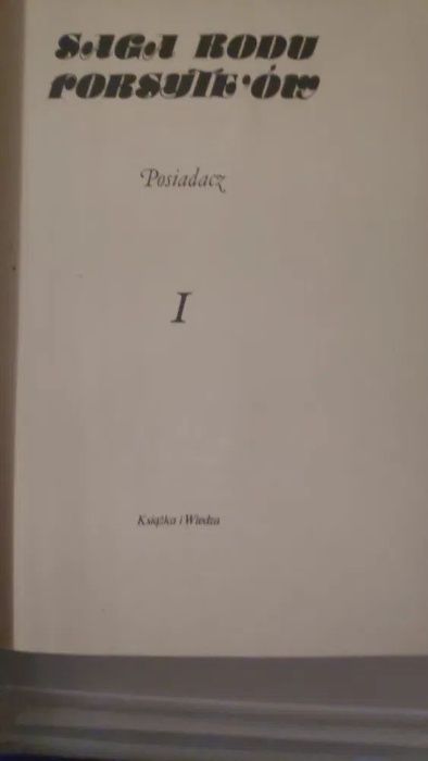 Saga rodu Forsyte'ów John Galsworthy