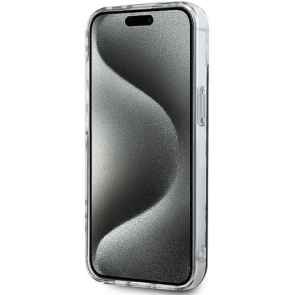 Etui DKNY IML Checkered Mono Pattern na iPhone 15 Plus / 14 Plus - cza