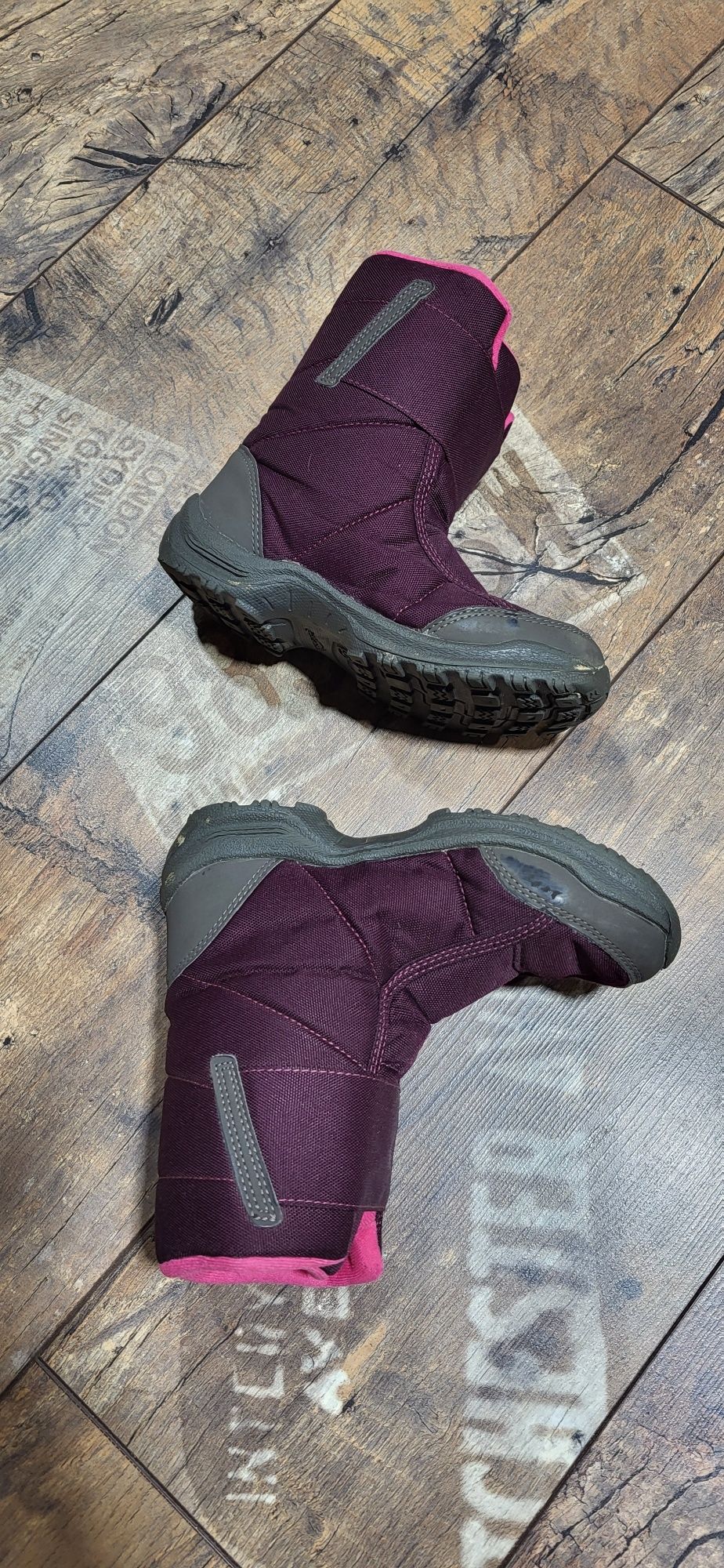 Quechua buty nieprzemakalne dla dziewczynki kozaki botki 32