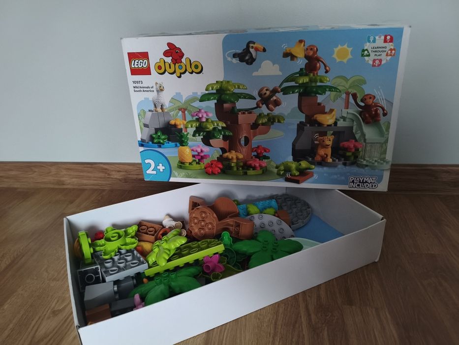 Zestaw LEGO Duplo zwierzęta Ameryki Południowej