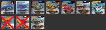 Hot Wheels та MatchBox Машинки