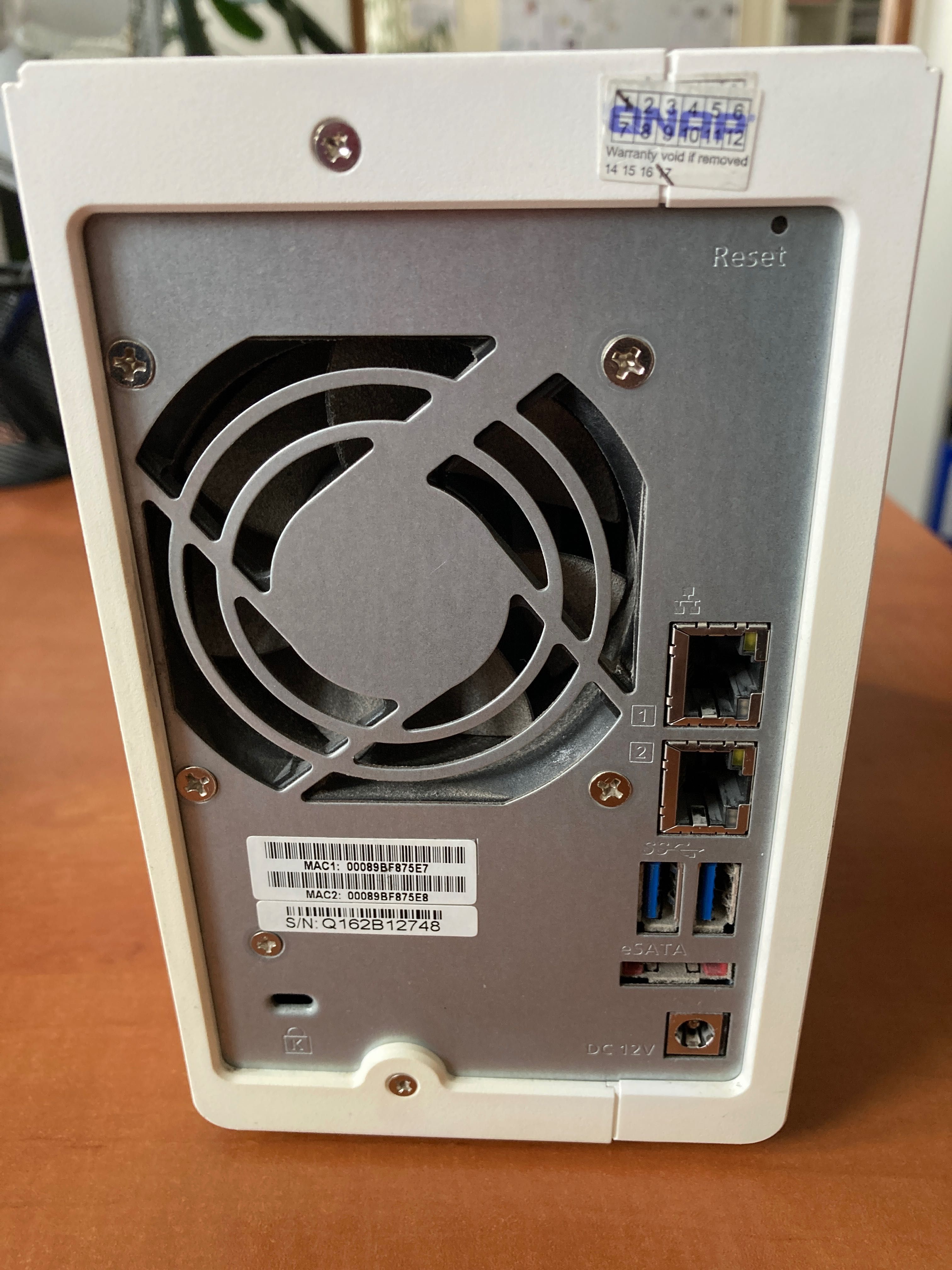QNAP TS-231 serwer plików dysk twardy zewnętrzny