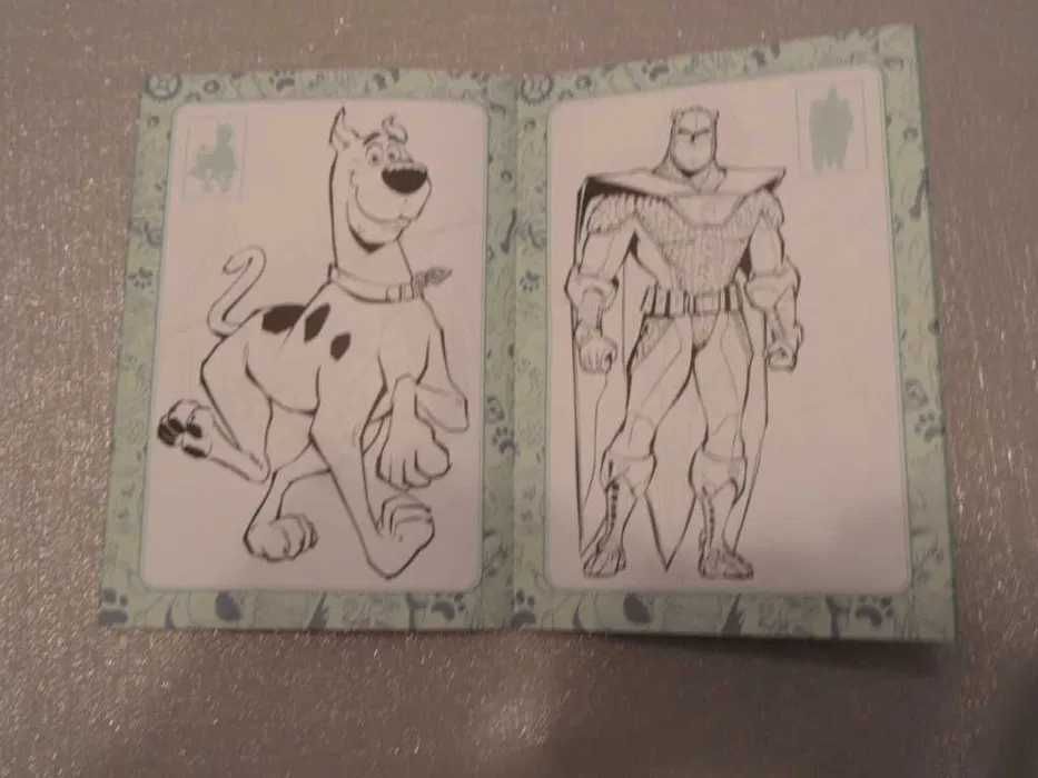 2x kolorowanka dla dzieci Scooby - Doo zestaw + naklejki