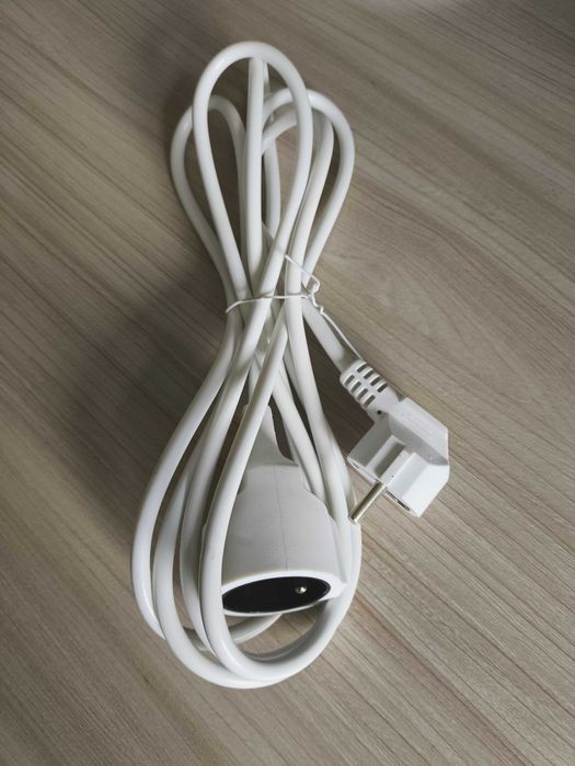 Przedłużacz ogrodowy budowlany do kosiarki gruby 3m 3x1,5mm