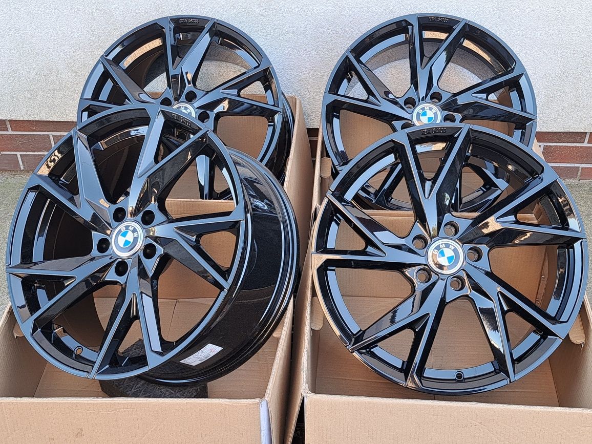 Alufelgi 19 BMW 5x112 3 5 X2 X4 X5 G30 G20 G44 F40 G46 G22 Czarne CA23