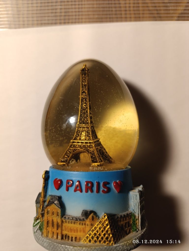 Снігові кульки ,, Paris,, 2 шт.