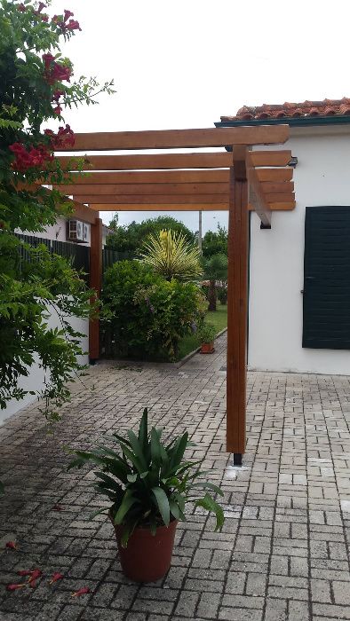 pergolas em madeira - Madeira&Conforto - prg.1