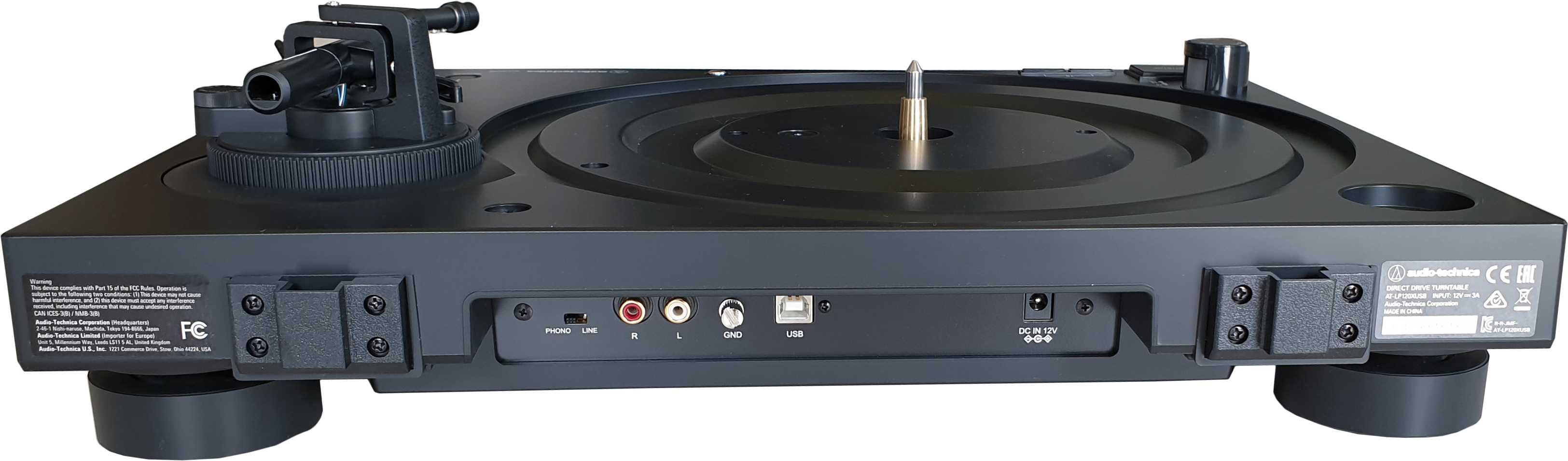 Gramofon Audio-Technica AT-LP120X-USB czarny