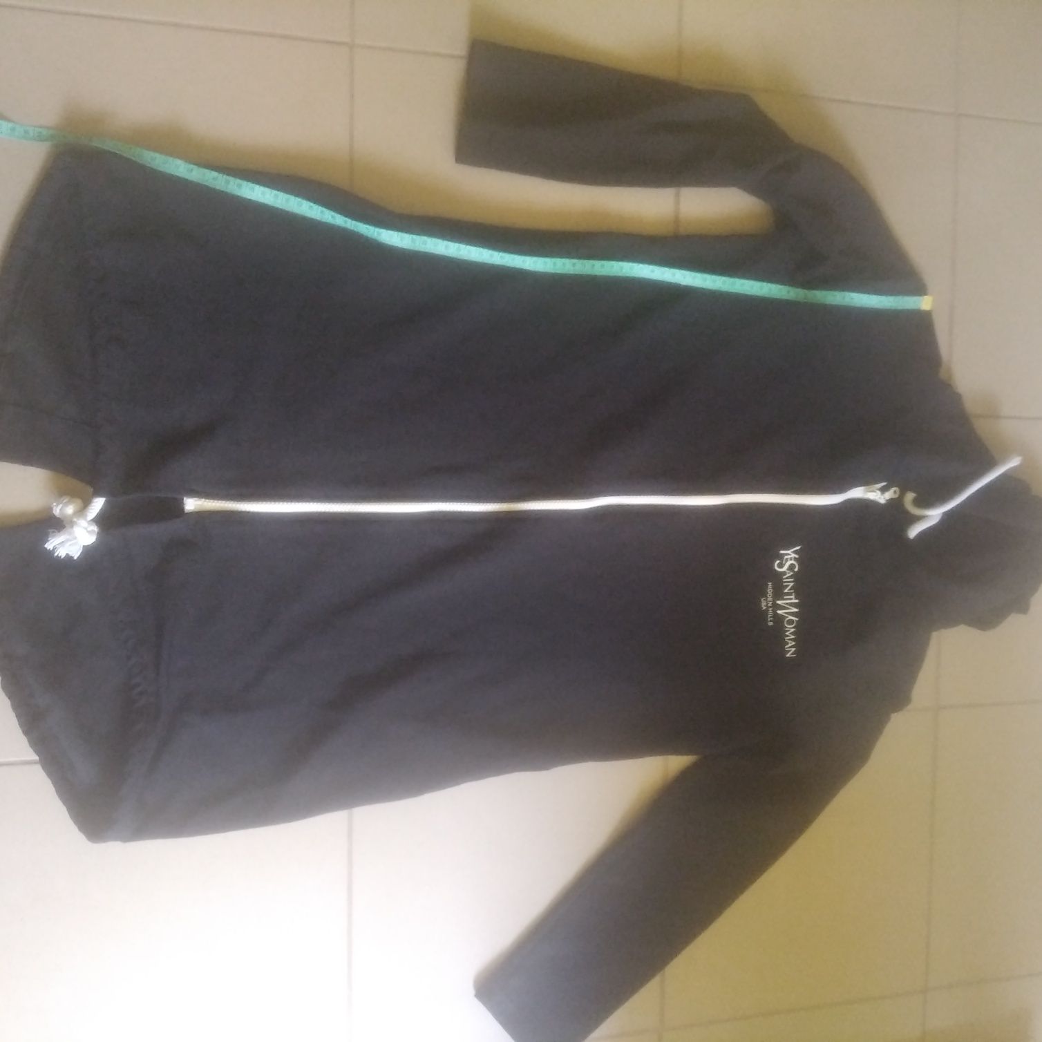 Bluza długa damska z kapturem rozmiar M/L
