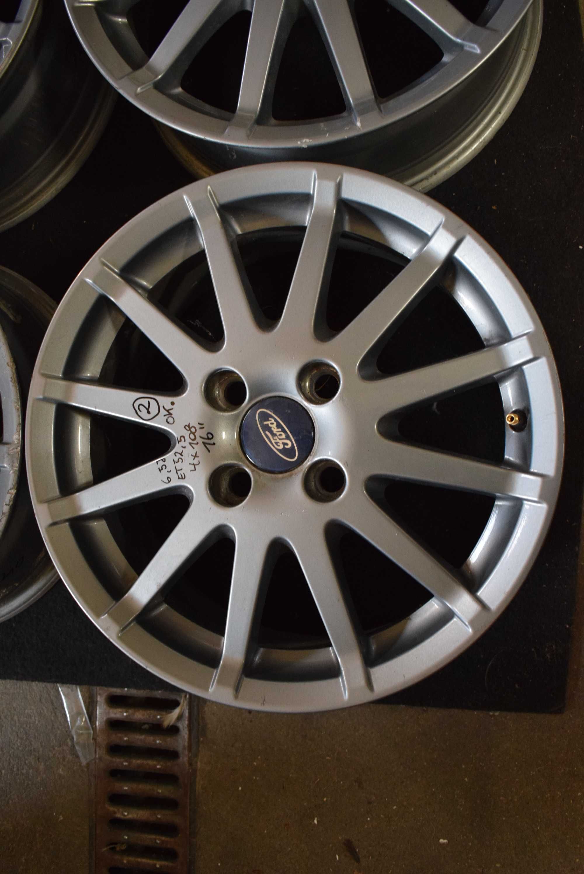 Felgi aluminiowe 16'' Ford Fiesta st Fusion alufelgi 4x108