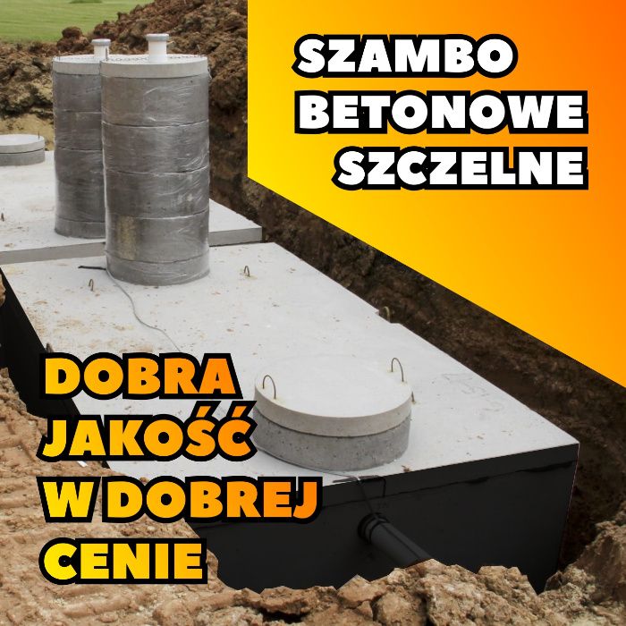 Zbiornik betonowy Szambo betonowe Deszczówka Woda Opadowa PRODUKCJA!