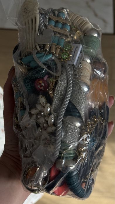 Біжутерія лом, лот вживаної біжутеріі