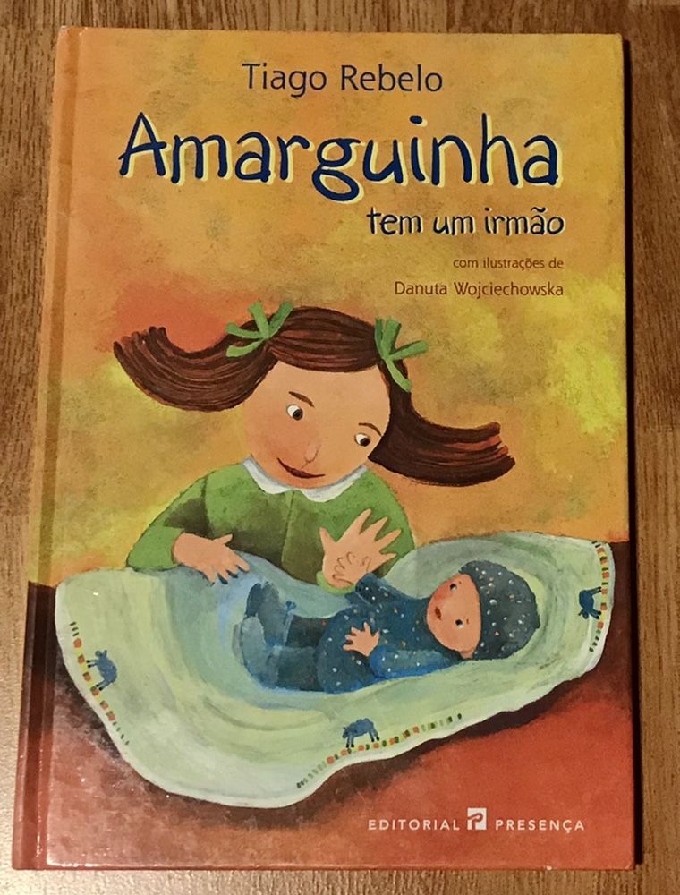 Livro “Amarguinha tem um irmão”, de Tiago Rebelo (como novo)