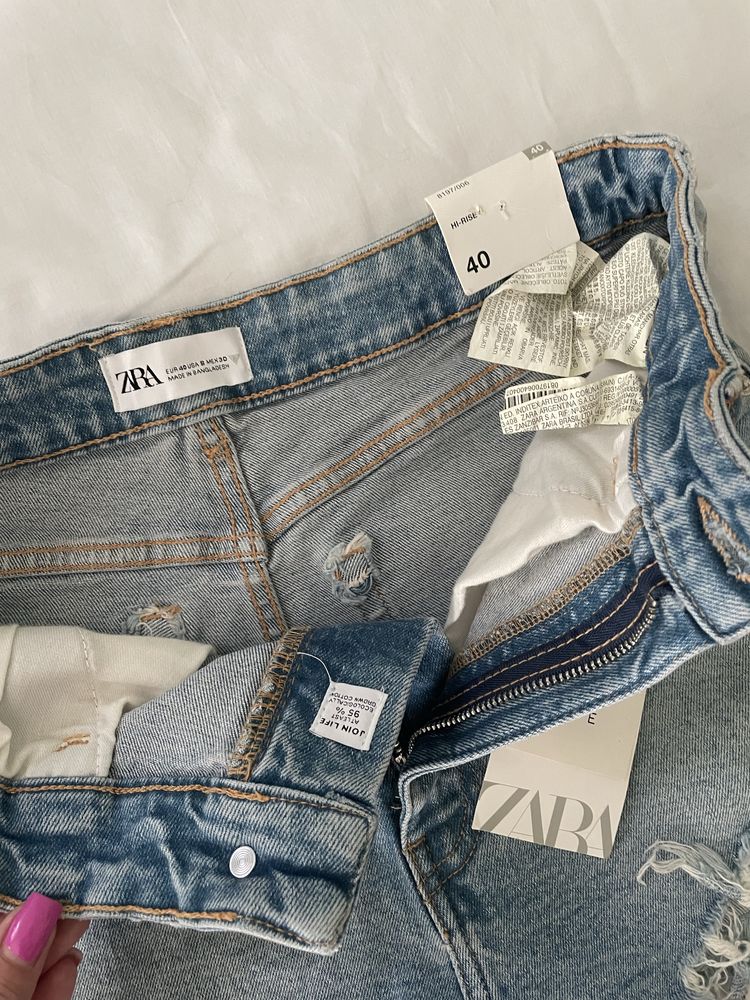 Шорти джинсові ZARA 40 p