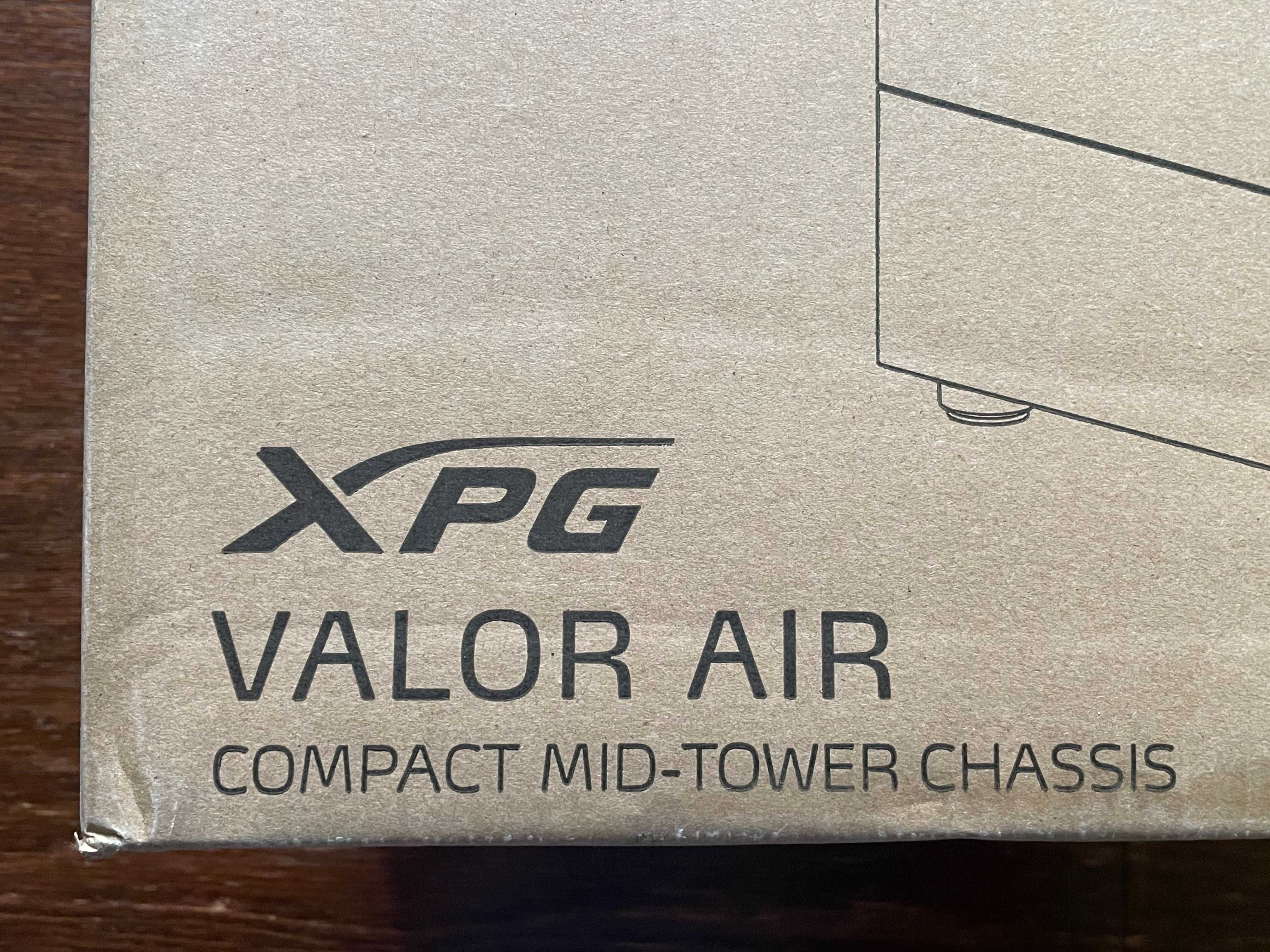 Корпус ADATA XPG Valor Air Black 4x120 mm 2хUSB 3.2