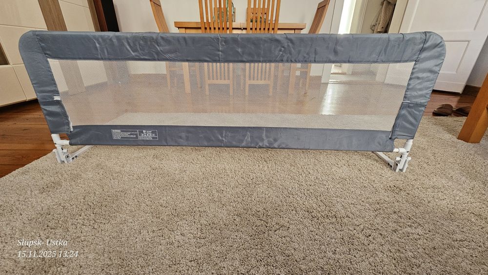 Barierka ochronna do łóżka 150cm.