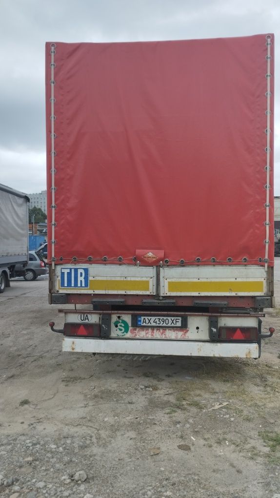 Сцепка Renault Premium 420 + полуприцеп Schmitz