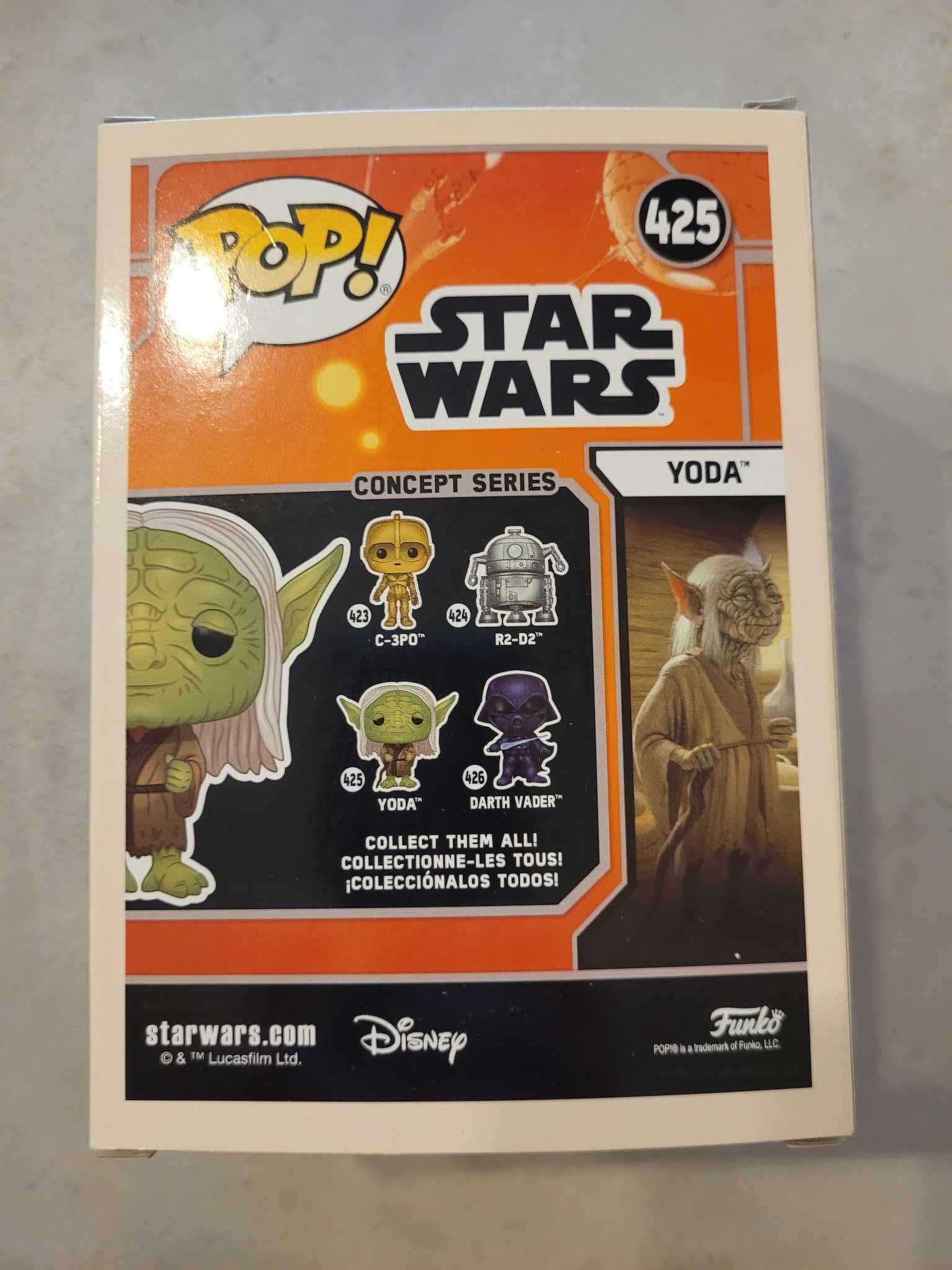 Figurka Funko Pop! Star Wars Concept Yoda 425