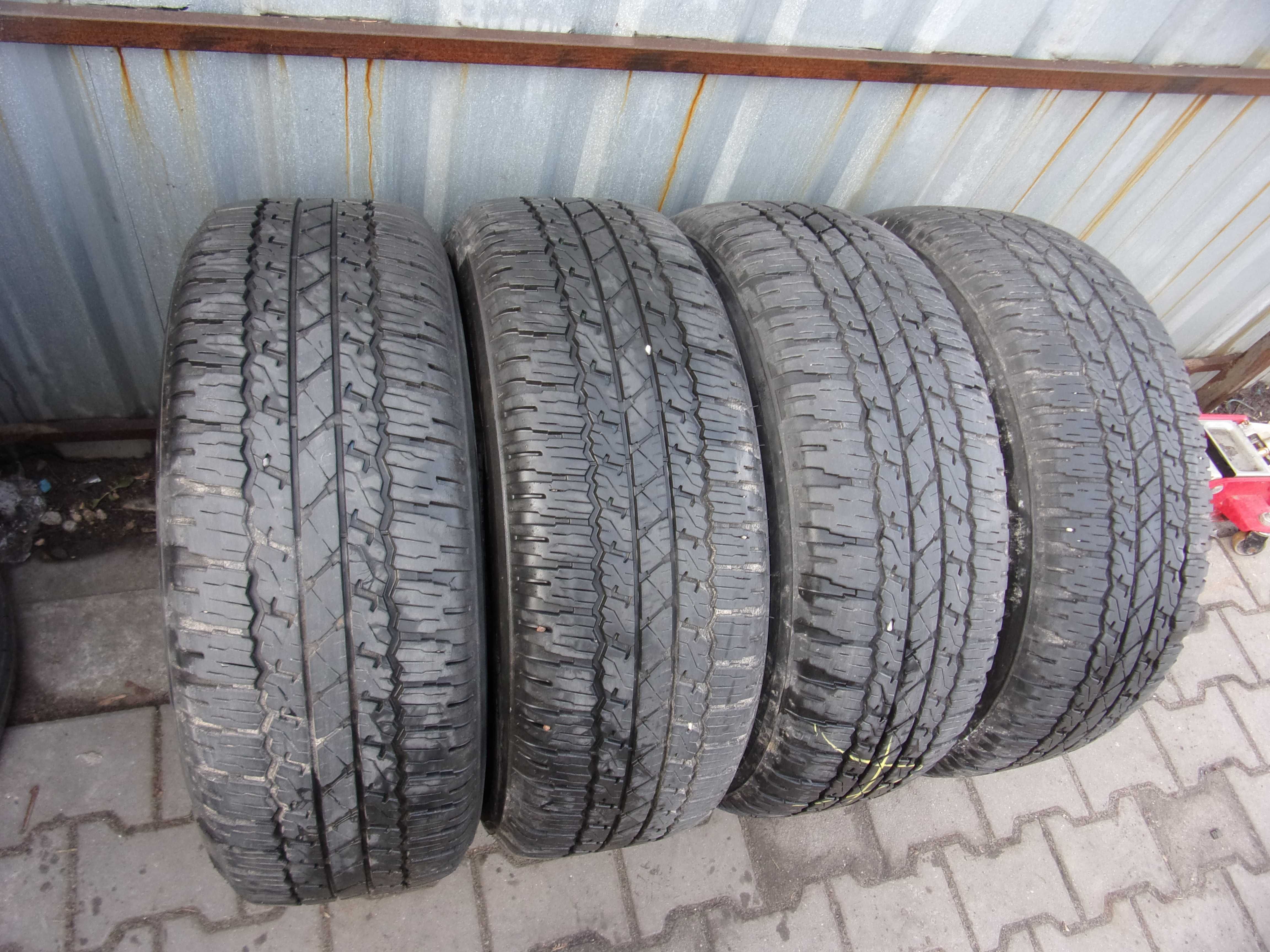 Opony letnie Bridgestone 265/65/17 2018r