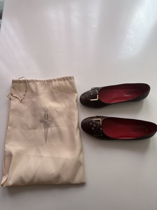 Новые балетки Cesare Paciotti (38,5) Santoni, Magnanni, Bally, Tods