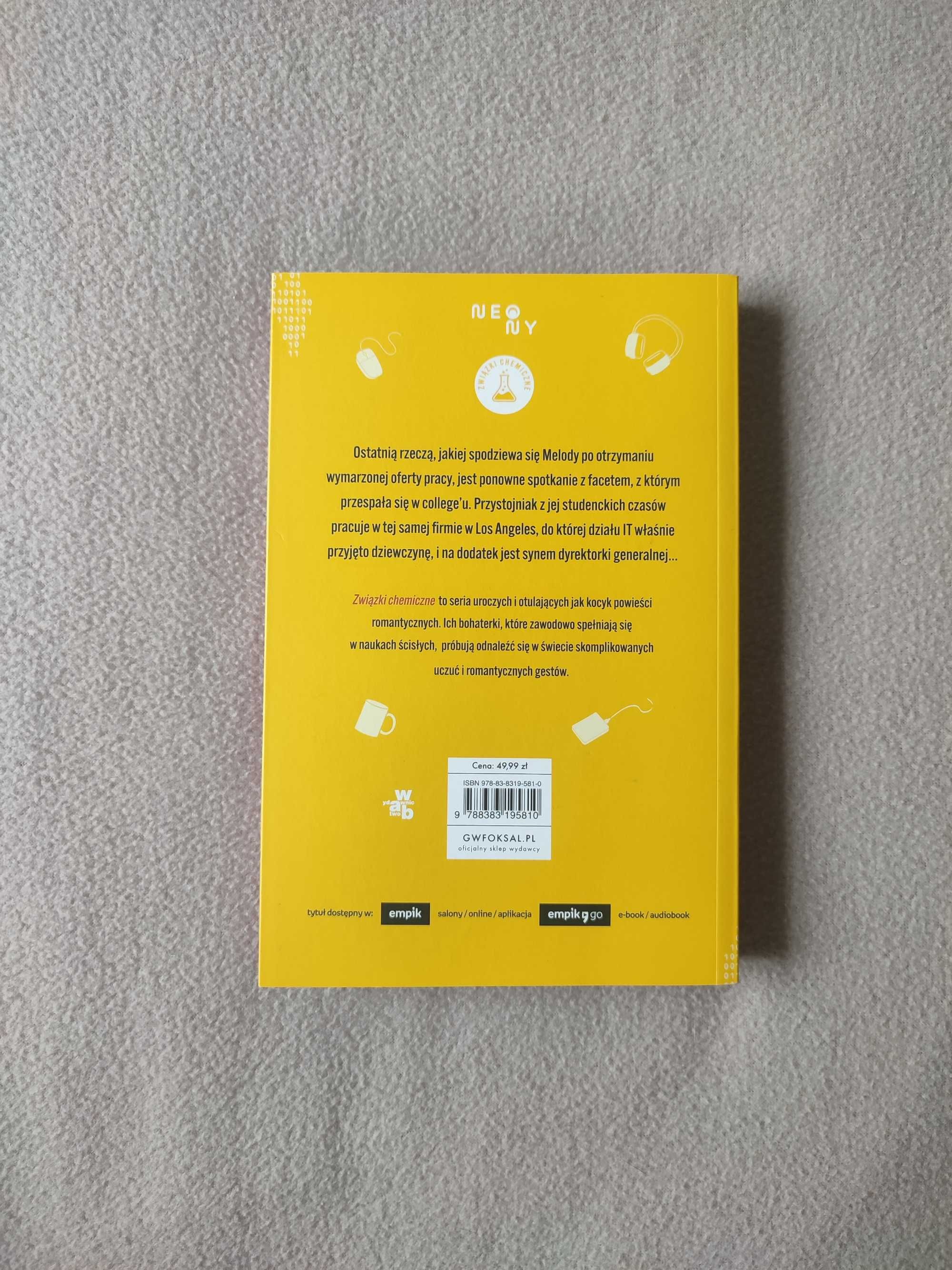 Algorytm miłości Związki chemiczne tom 1 Susannah Nix barwione brzegi