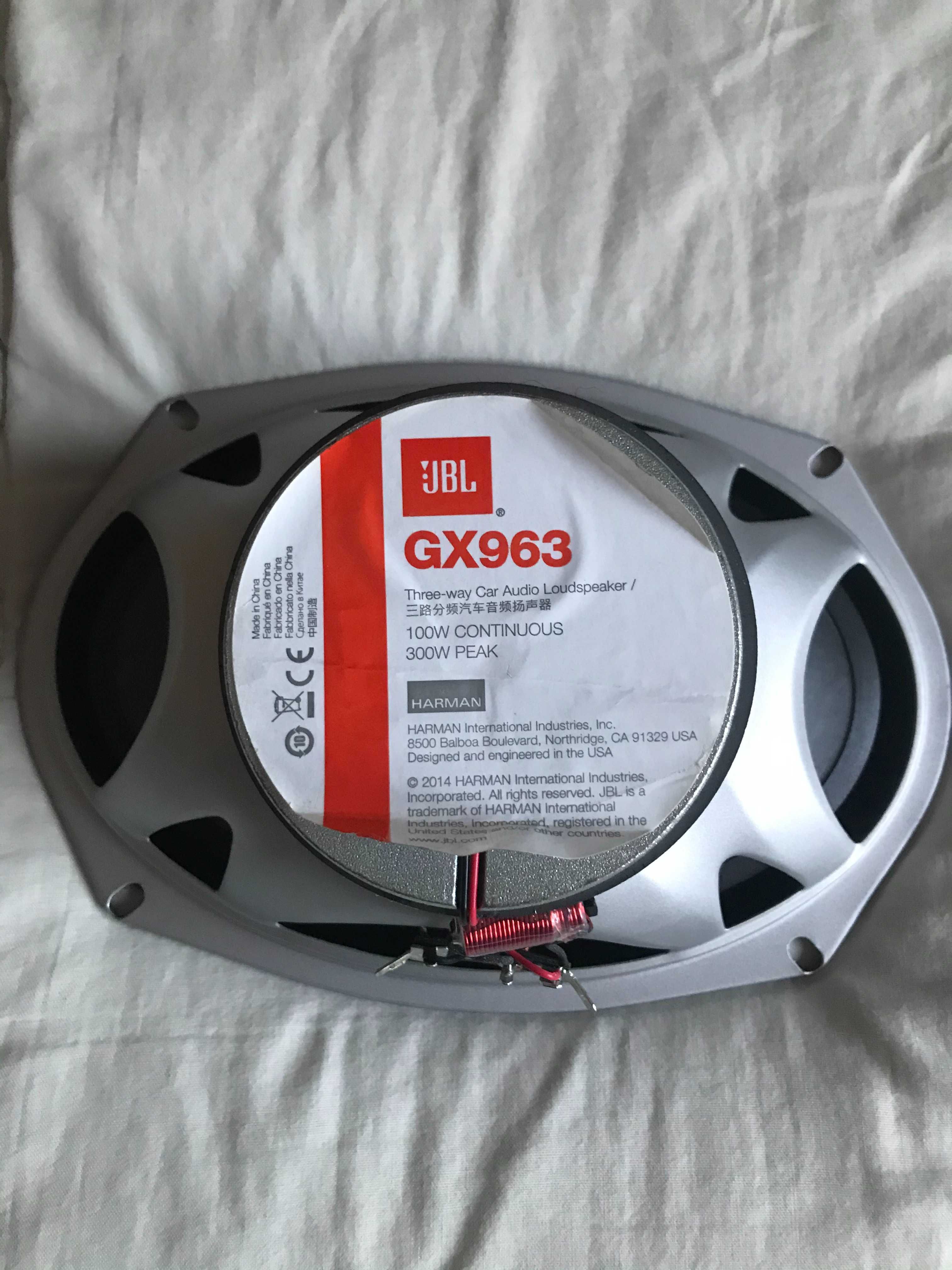 JBL colunas GX 963 e subwoofer JBL 1000w