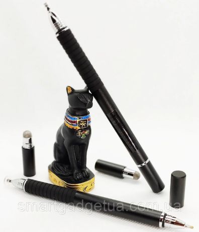 Универсальный Емкостный Стилус - Ручка 3 в 1 Jonsnow Touch Pen Чёрный