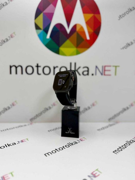 Apple Watch Ultra 2 49mm Black Titanium Case with Black Trail Loop