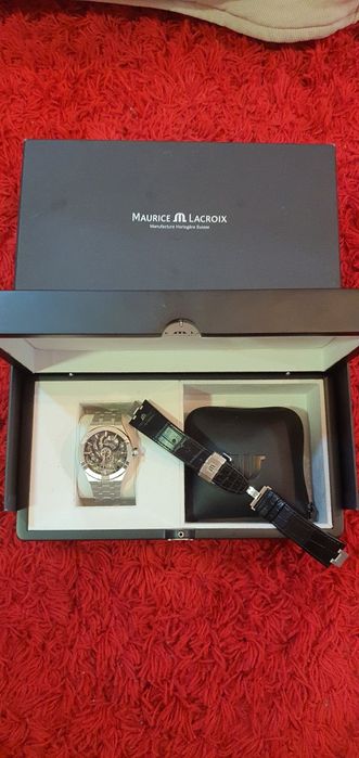 Maurice Lacroix AIKON AI6028 Skeleton! Plus powloka ceramiczna!